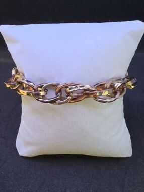 LC Lauren Conrad Rose Gold Toggle Chain Bracelet